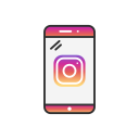 Instagram,Instagram logo,Logo,Phone
